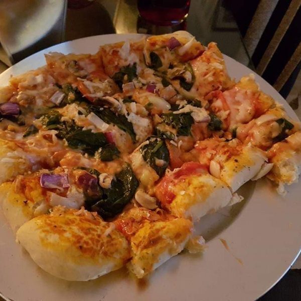 Homemade pizza